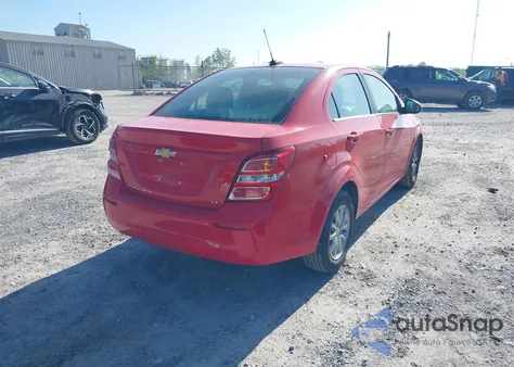 2018 Chevrolet Sonic Lt Auto z USA, uszkodzony, nr VIN 1G1JD5SB9J4126235